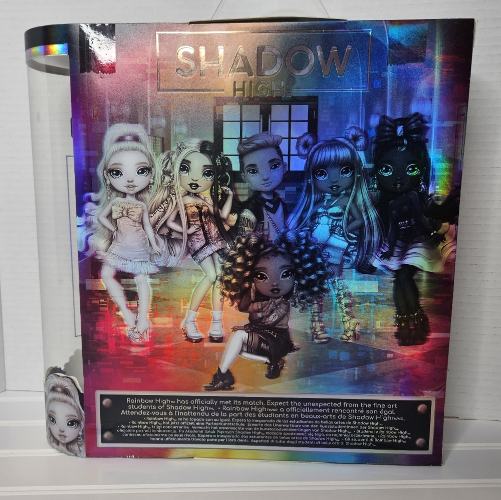 New Shadow High Shanelle Onyx Rainbow High Fashion Doll - Picture 9 of 9